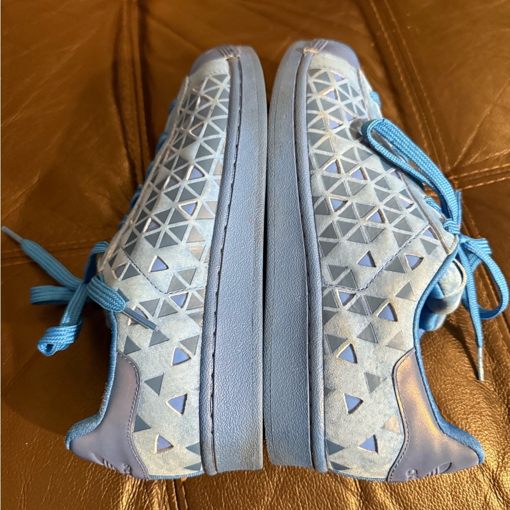 Adidas Superstar sneakers turquoise faded look unisex US6 - Picture 6 of 8